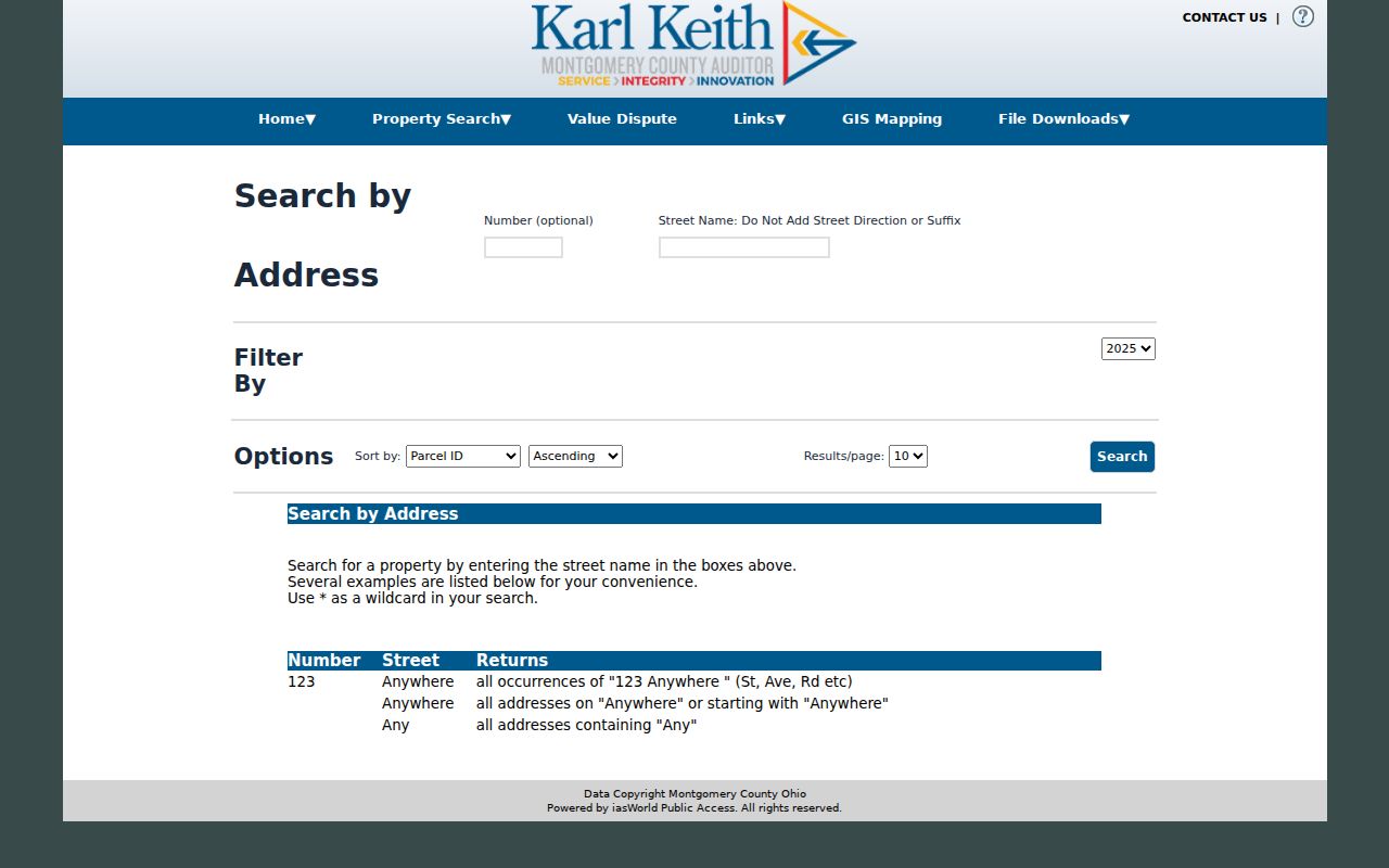 Montgomery County residents directory MCRealEstate address search